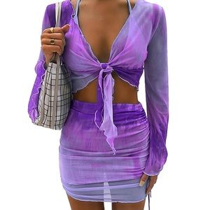 💜PURPLE SET/COVERUP